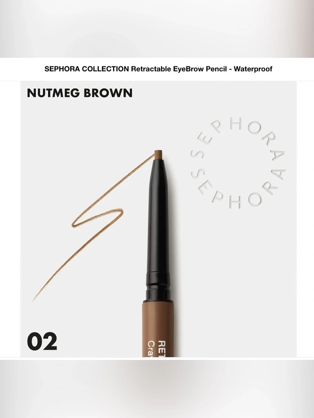 SEPHORA COLLECTION Retractable EyeBrow Pencil - Waterproof